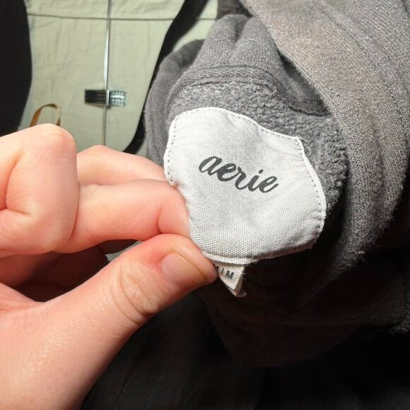 Womens Grey Size Medium Aerie hoodie - Picture 2 of 2